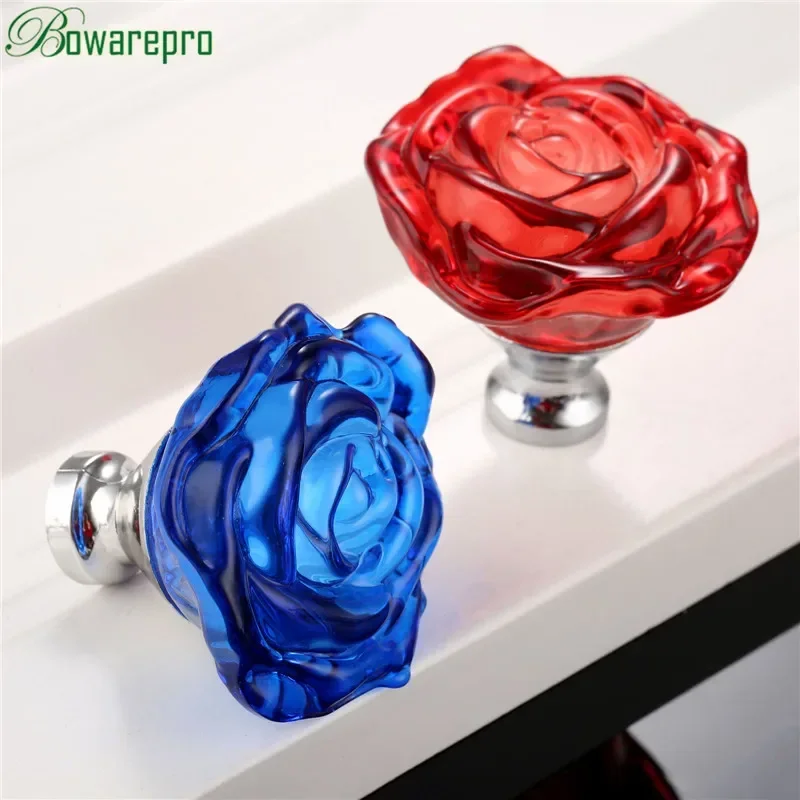 Bowarepro 50MM Pha Lê Hoa Hồng - đánh giá và giá Furniture Hardware Jig