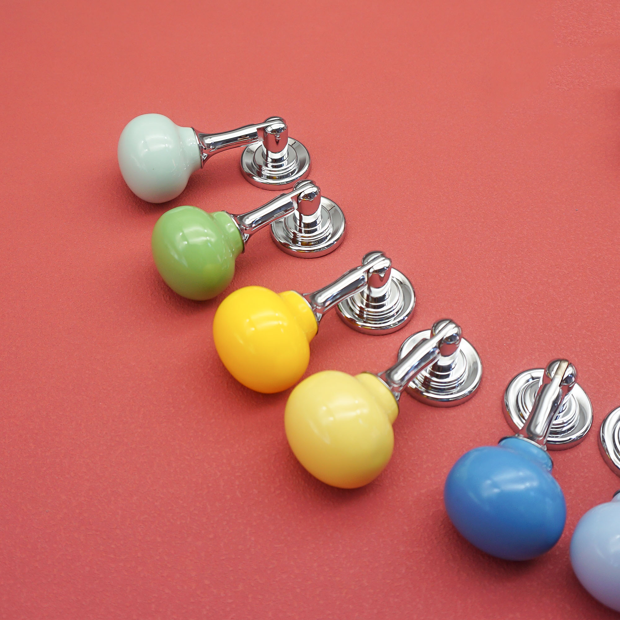 Ceramic Ball Cabinet Handles B - đánh giá và giá Furniture Hardware Drop Pulls