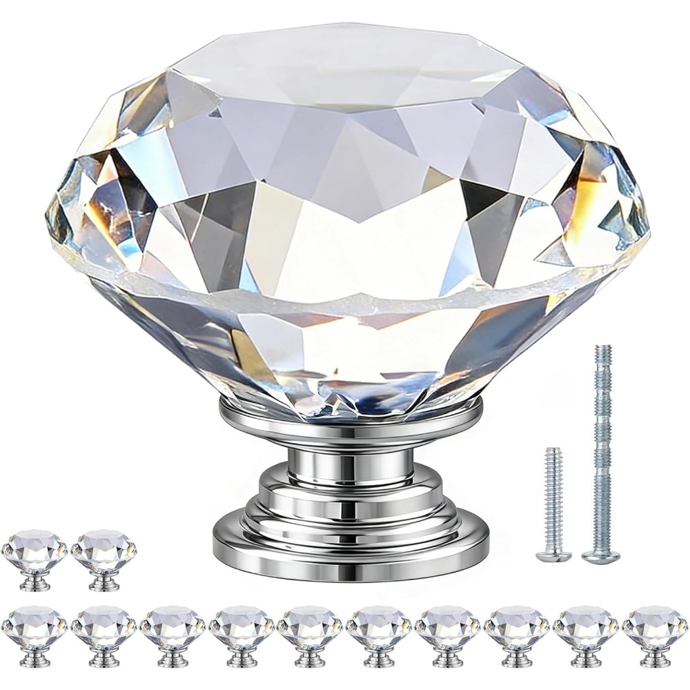 Diamond Crystal Cabinet Knobs, - đánh giá và giá Furniture Hardware Manufacturer