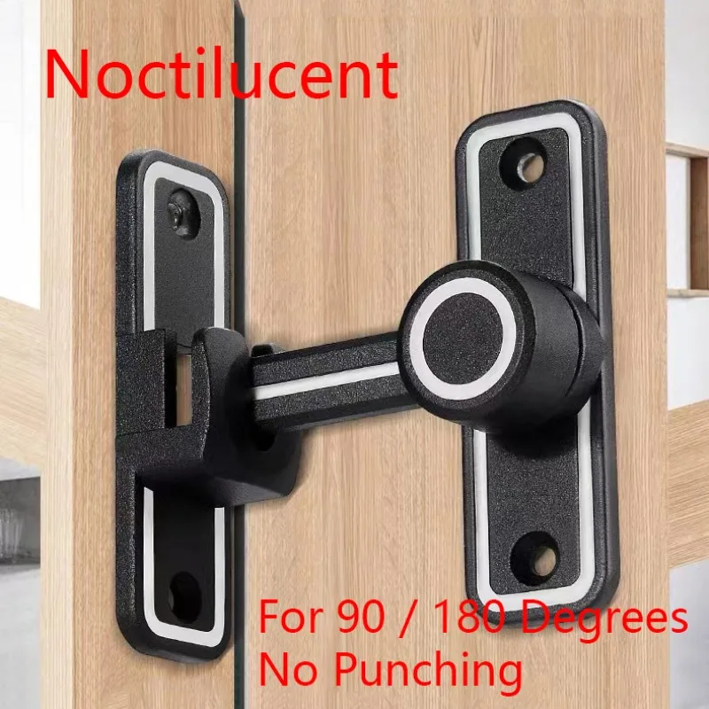 Black Luminous Barn Door Latch - đánh giá và giá Furniture Hardware Fitting