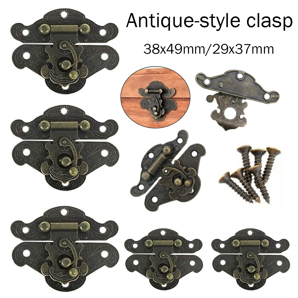 5-20pcs Vintage Metal Hasp Lat - đánh giá và giá Furniture Hardware Manufacturer